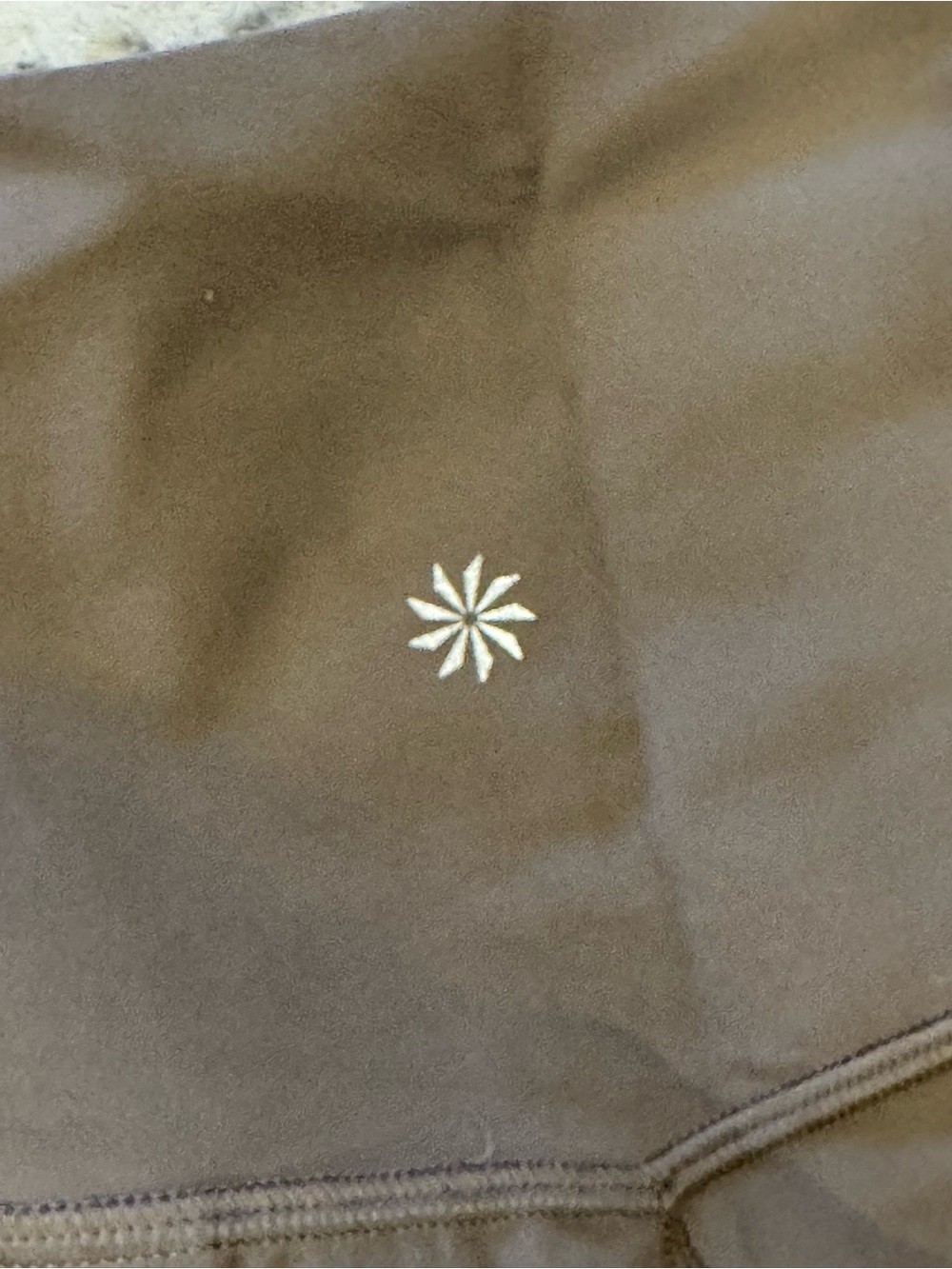 Athleta Brown High-Rise Flare salutation stash Pants - Picture 7 of 7